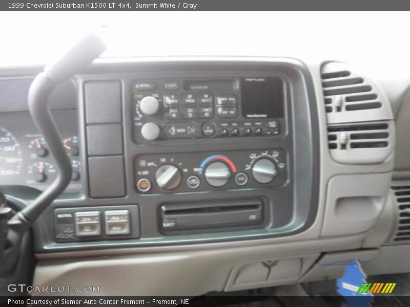 Summit White / Gray 1999 Chevrolet Suburban K1500 LT 4x4