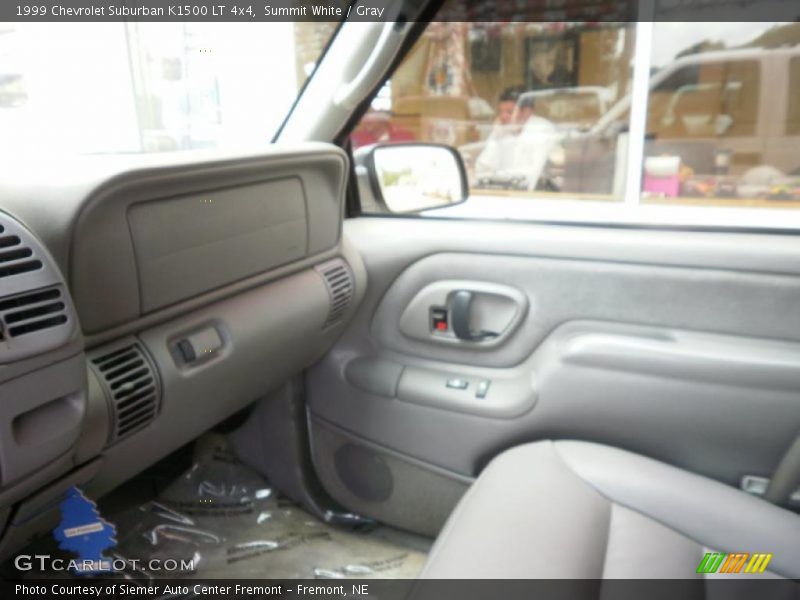 Summit White / Gray 1999 Chevrolet Suburban K1500 LT 4x4