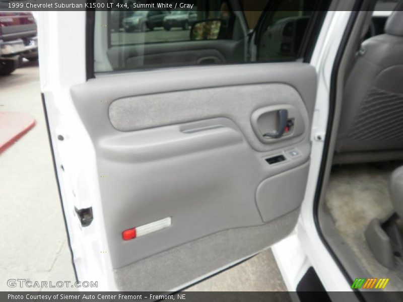 Summit White / Gray 1999 Chevrolet Suburban K1500 LT 4x4