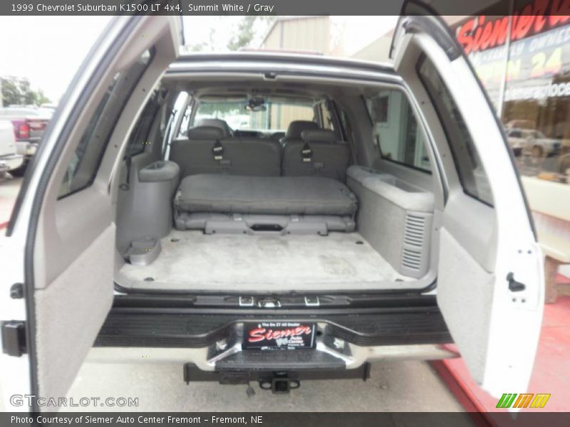 Summit White / Gray 1999 Chevrolet Suburban K1500 LT 4x4