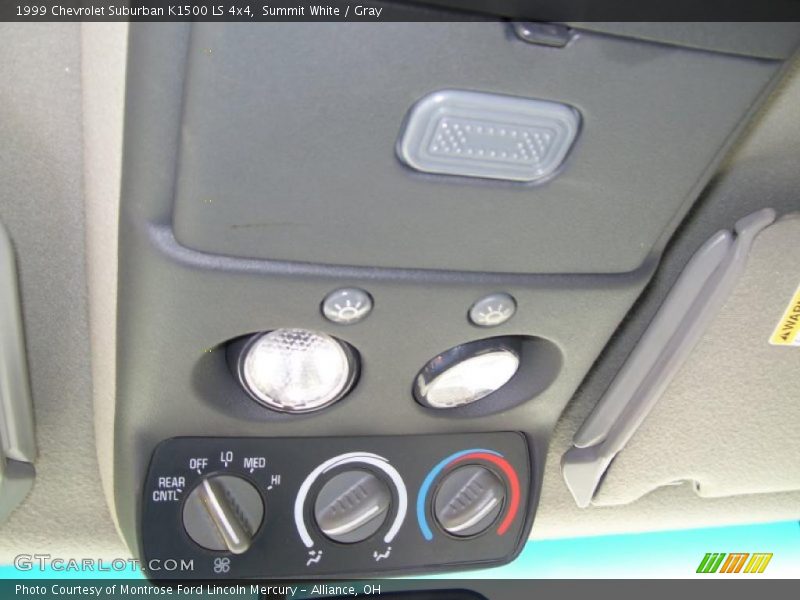 Summit White / Gray 1999 Chevrolet Suburban K1500 LS 4x4