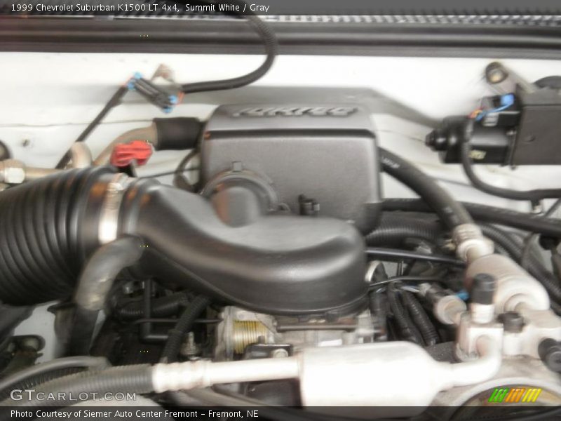 Summit White / Gray 1999 Chevrolet Suburban K1500 LT 4x4