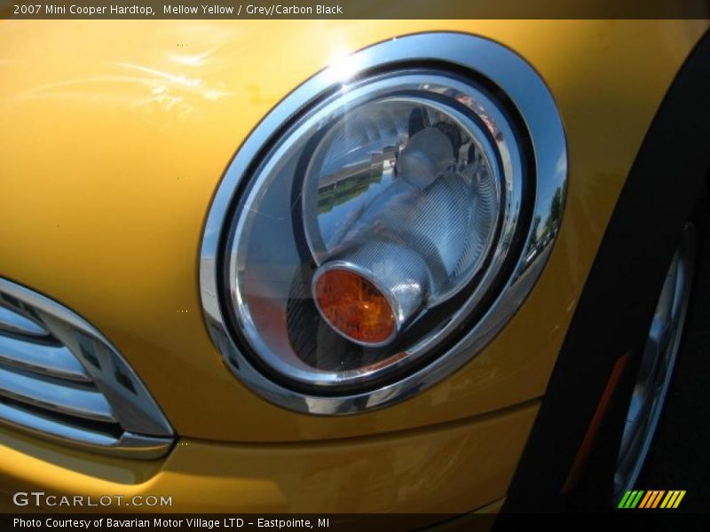 Mellow Yellow / Grey/Carbon Black 2007 Mini Cooper Hardtop