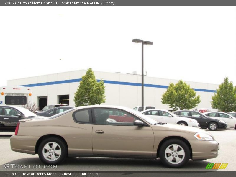 Amber Bronze Metallic / Ebony 2006 Chevrolet Monte Carlo LT