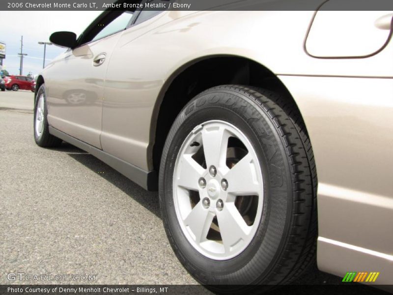Amber Bronze Metallic / Ebony 2006 Chevrolet Monte Carlo LT