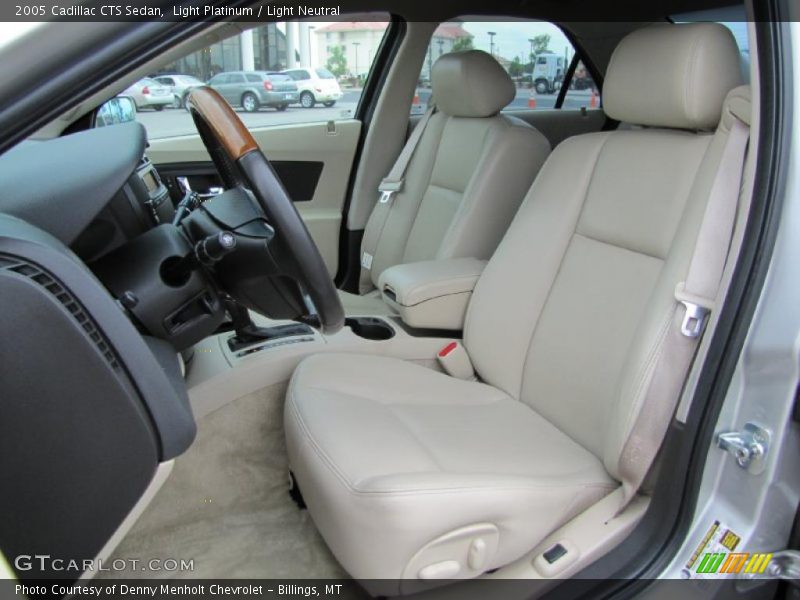 Light Platinum / Light Neutral 2005 Cadillac CTS Sedan