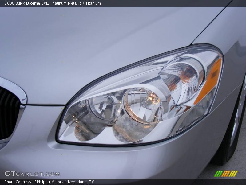 Platinum Metallic / Titanium 2008 Buick Lucerne CXL