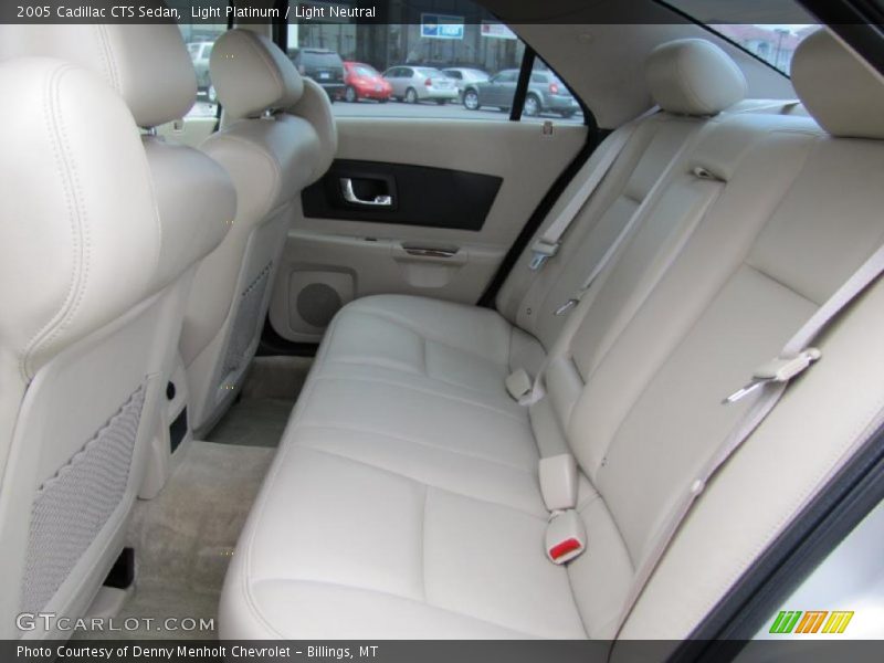 Light Platinum / Light Neutral 2005 Cadillac CTS Sedan