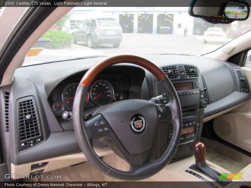Light Platinum / Light Neutral 2005 Cadillac CTS Sedan
