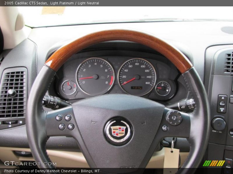 Light Platinum / Light Neutral 2005 Cadillac CTS Sedan