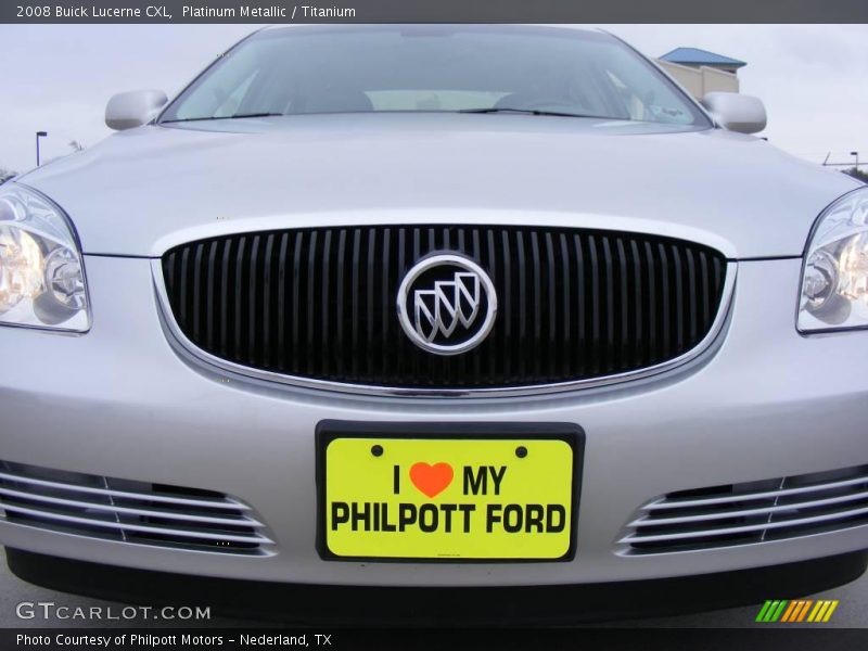Platinum Metallic / Titanium 2008 Buick Lucerne CXL