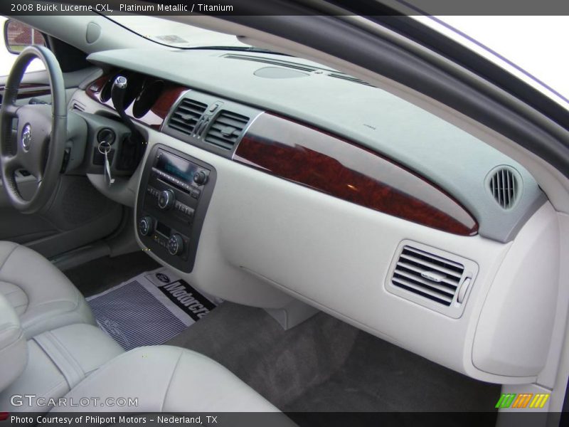 Platinum Metallic / Titanium 2008 Buick Lucerne CXL