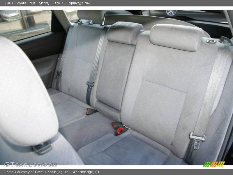 Black / Burgundy/Gray 2004 Toyota Prius Hybrid
