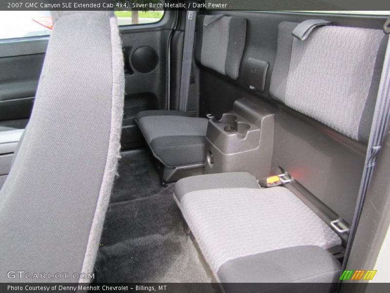 Silver Birch Metallic / Dark Pewter 2007 GMC Canyon SLE Extended Cab 4x4