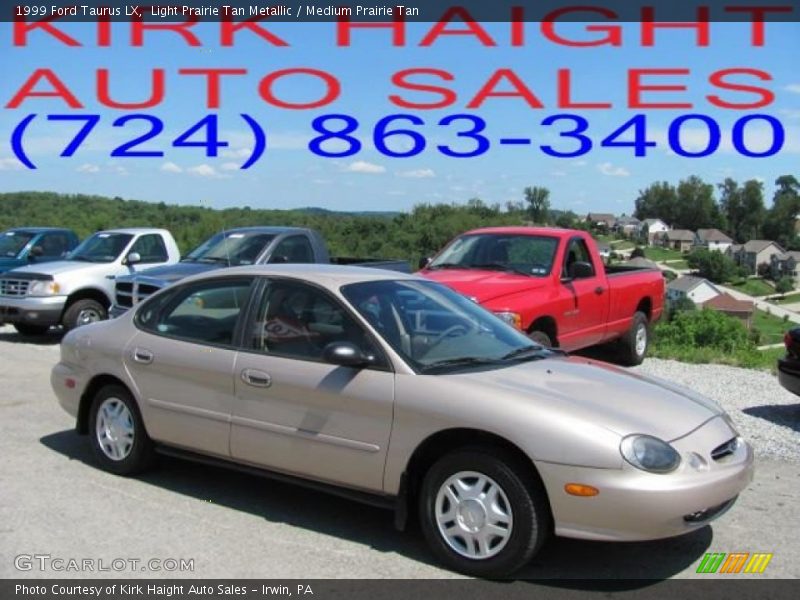 Light Prairie Tan Metallic / Medium Prairie Tan 1999 Ford Taurus LX