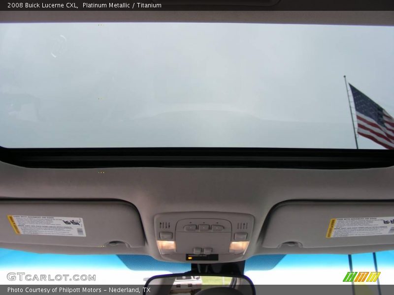 Platinum Metallic / Titanium 2008 Buick Lucerne CXL