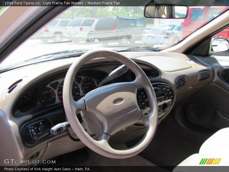 Light Prairie Tan Metallic / Medium Prairie Tan 1999 Ford Taurus LX