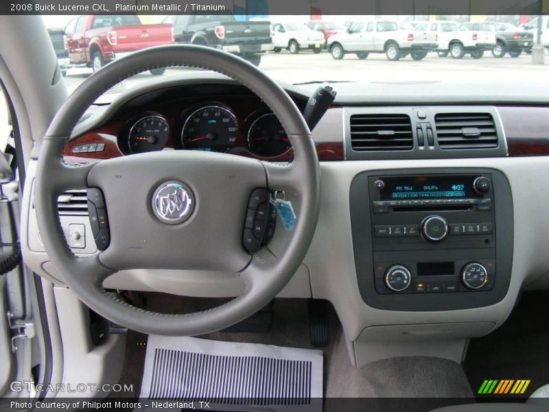 Platinum Metallic / Titanium 2008 Buick Lucerne CXL