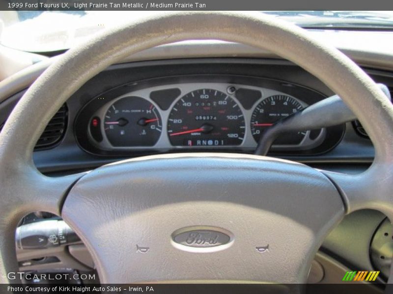Light Prairie Tan Metallic / Medium Prairie Tan 1999 Ford Taurus LX
