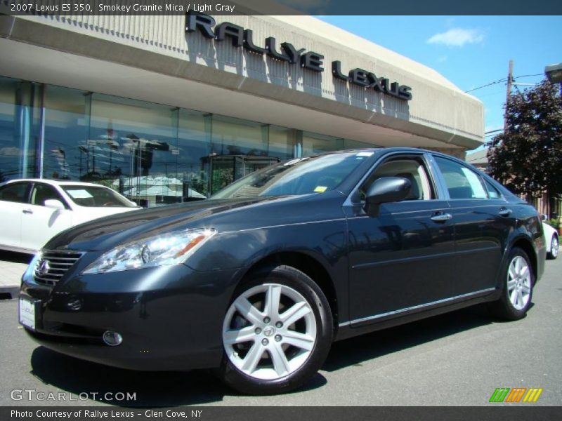 Smokey Granite Mica / Light Gray 2007 Lexus ES 350