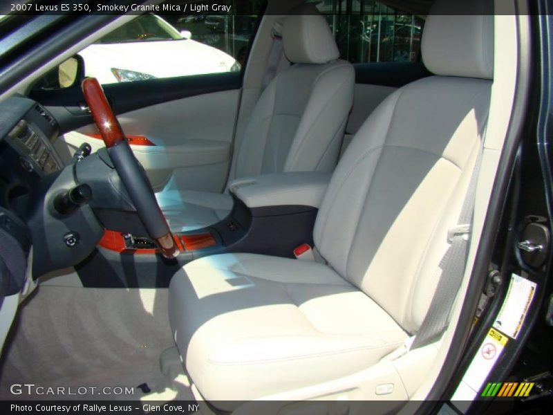 Smokey Granite Mica / Light Gray 2007 Lexus ES 350