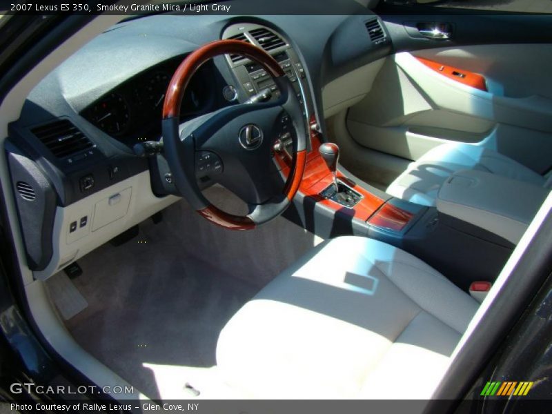 Smokey Granite Mica / Light Gray 2007 Lexus ES 350