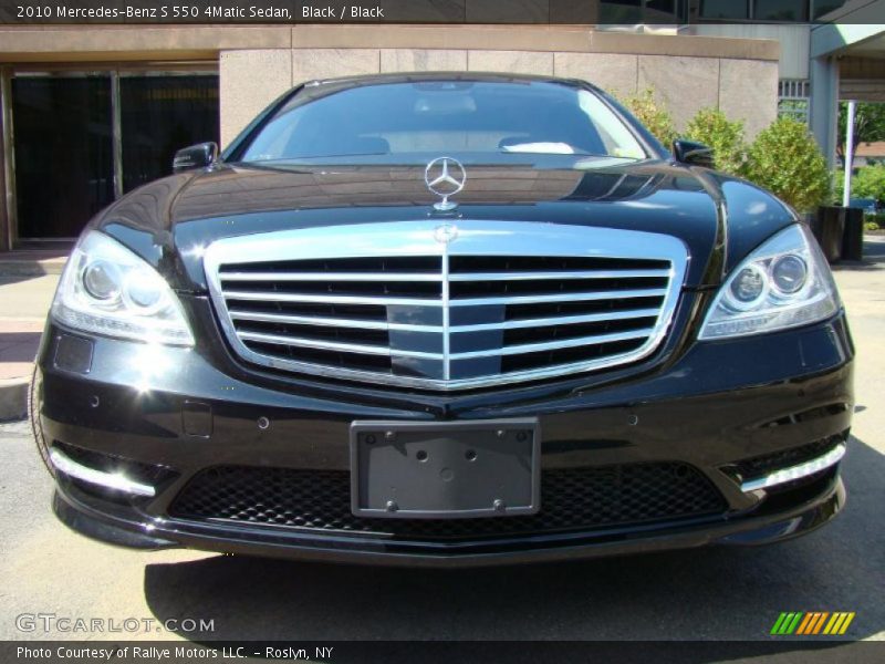 Black / Black 2010 Mercedes-Benz S 550 4Matic Sedan