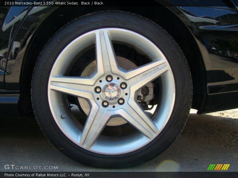Black / Black 2010 Mercedes-Benz S 550 4Matic Sedan