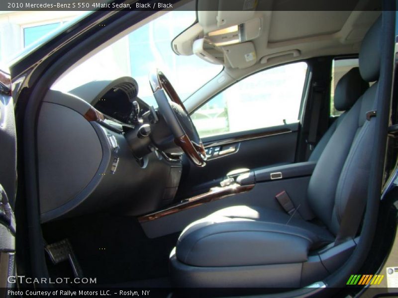 Black / Black 2010 Mercedes-Benz S 550 4Matic Sedan