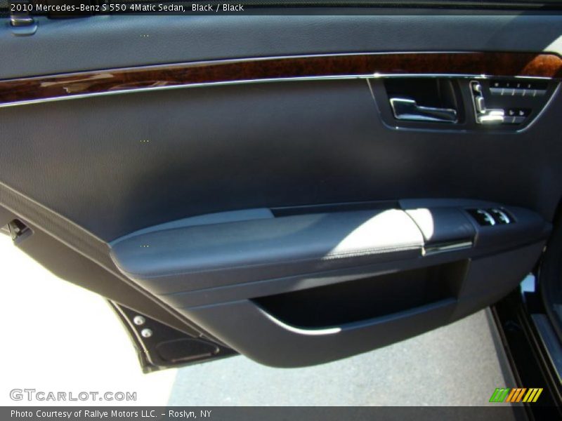 Black / Black 2010 Mercedes-Benz S 550 4Matic Sedan