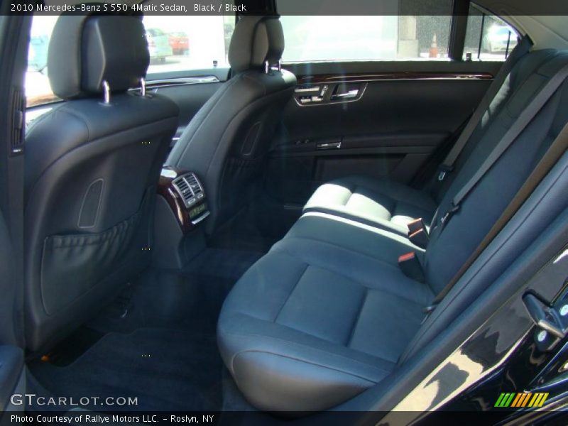 Black / Black 2010 Mercedes-Benz S 550 4Matic Sedan