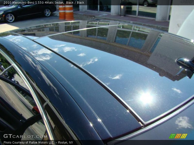 Black / Black 2010 Mercedes-Benz S 550 4Matic Sedan