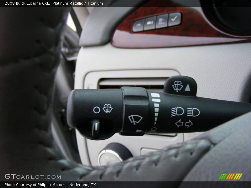 Platinum Metallic / Titanium 2008 Buick Lucerne CXL