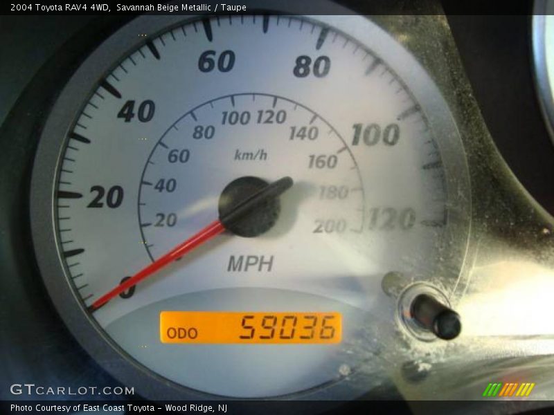 Savannah Beige Metallic / Taupe 2004 Toyota RAV4 4WD