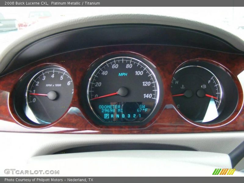 Platinum Metallic / Titanium 2008 Buick Lucerne CXL