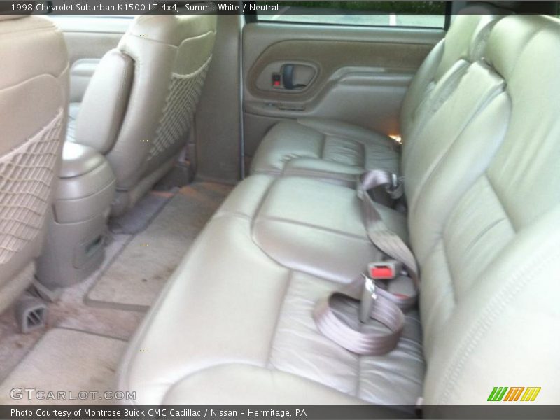 Summit White / Neutral 1998 Chevrolet Suburban K1500 LT 4x4