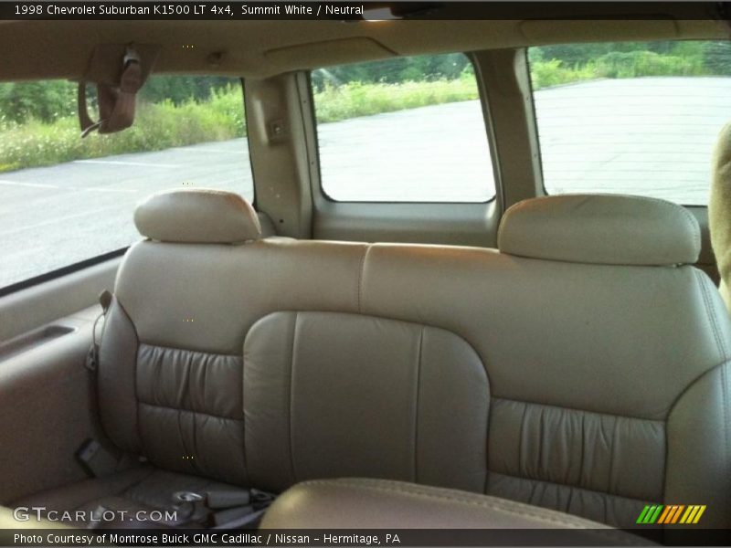 Summit White / Neutral 1998 Chevrolet Suburban K1500 LT 4x4