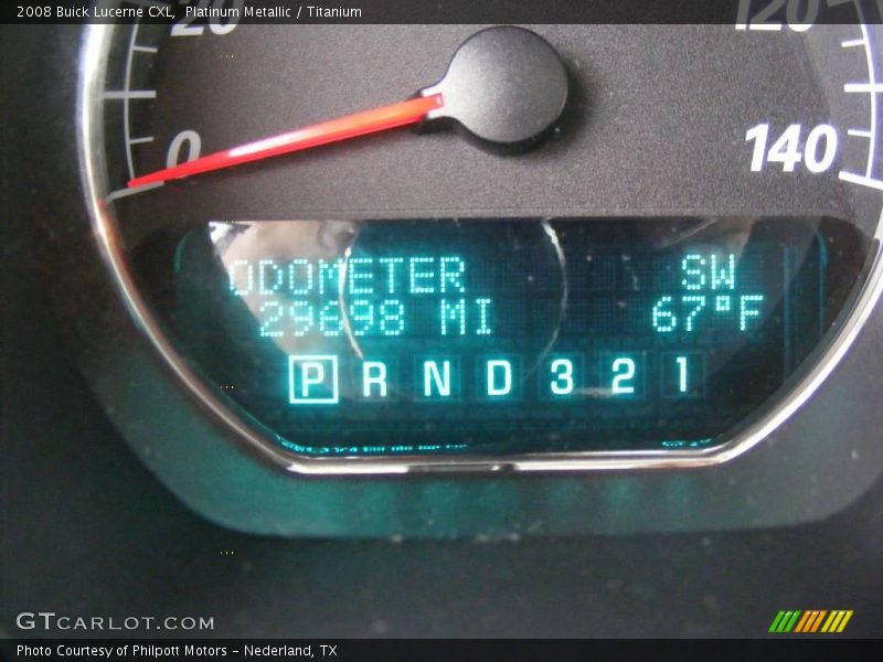 Platinum Metallic / Titanium 2008 Buick Lucerne CXL