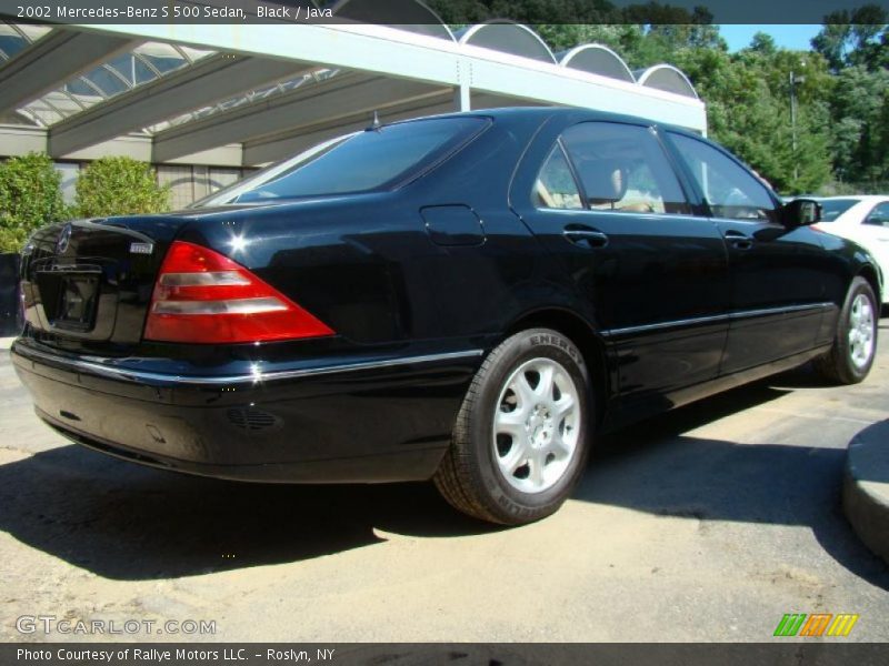 Black / Java 2002 Mercedes-Benz S 500 Sedan