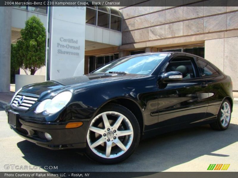 Black / Charcoal 2004 Mercedes-Benz C 230 Kompressor Coupe