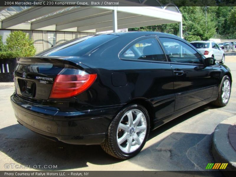 Black / Charcoal 2004 Mercedes-Benz C 230 Kompressor Coupe