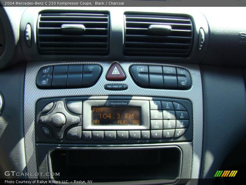Black / Charcoal 2004 Mercedes-Benz C 230 Kompressor Coupe