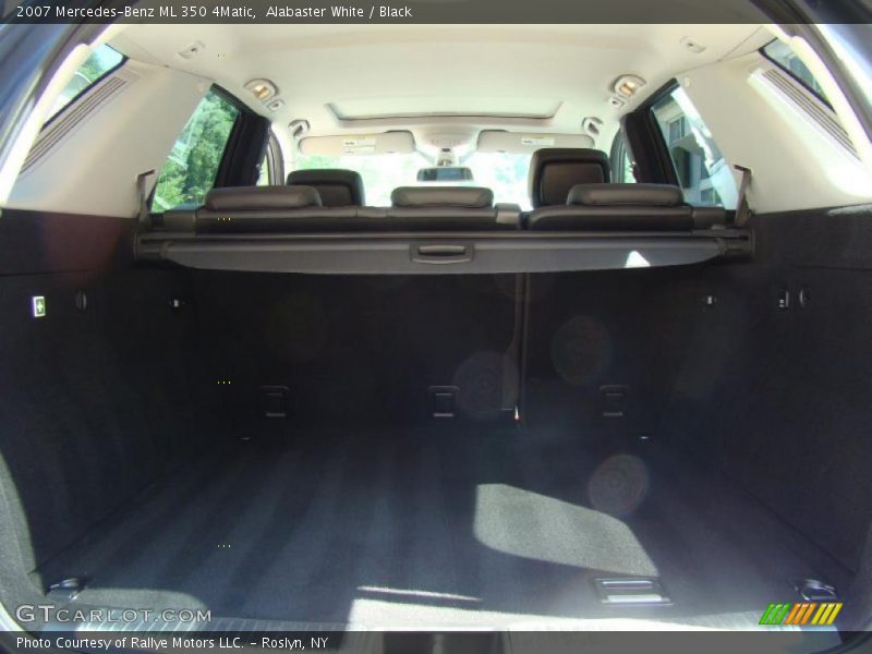 Alabaster White / Black 2007 Mercedes-Benz ML 350 4Matic