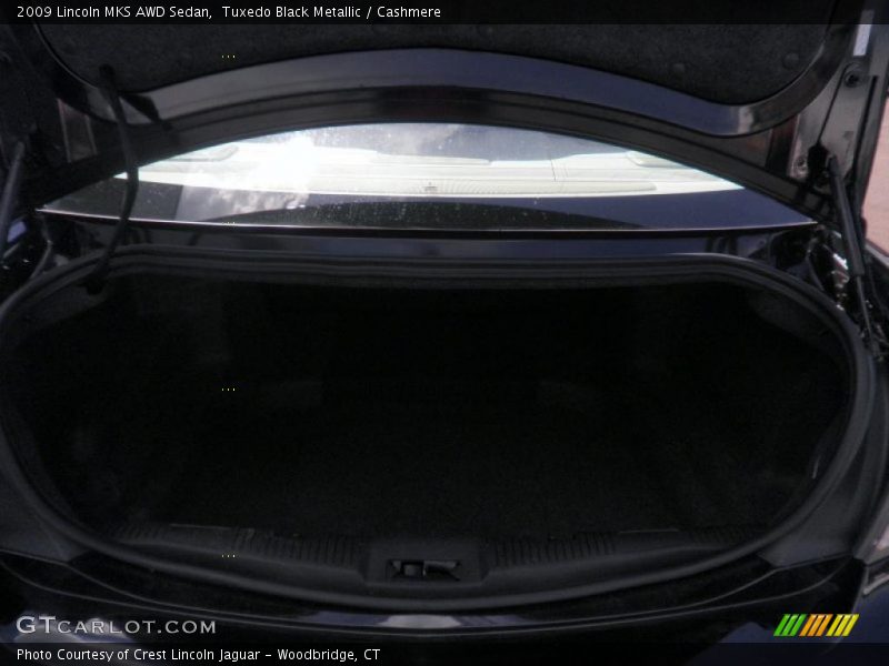 Tuxedo Black Metallic / Cashmere 2009 Lincoln MKS AWD Sedan