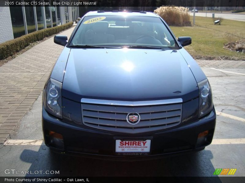 Blue Chip / Light Neutral 2005 Cadillac CTS Sedan