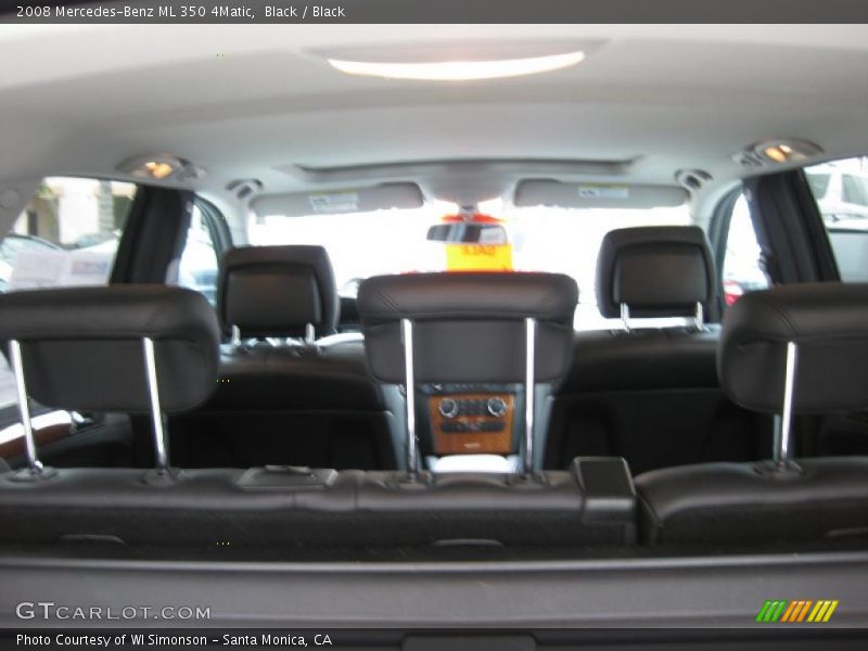 Black / Black 2008 Mercedes-Benz ML 350 4Matic
