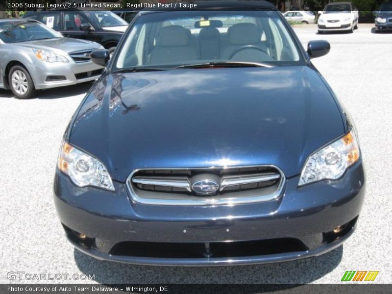 Regal Blue Pearl / Taupe 2006 Subaru Legacy 2.5i Limited Sedan