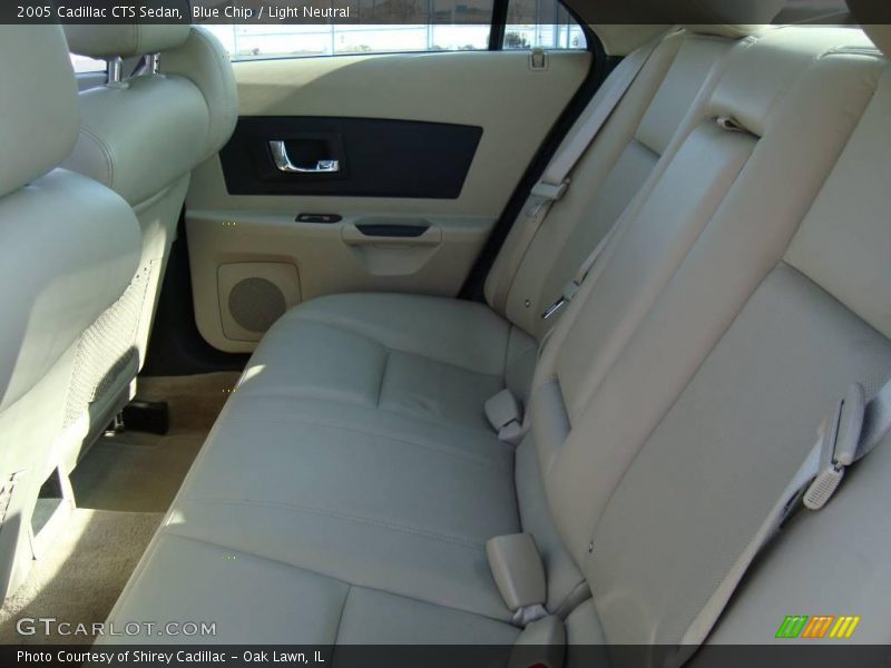 Blue Chip / Light Neutral 2005 Cadillac CTS Sedan