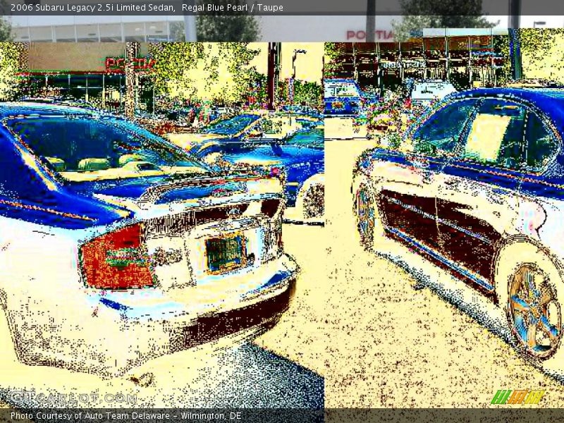 Regal Blue Pearl / Taupe 2006 Subaru Legacy 2.5i Limited Sedan