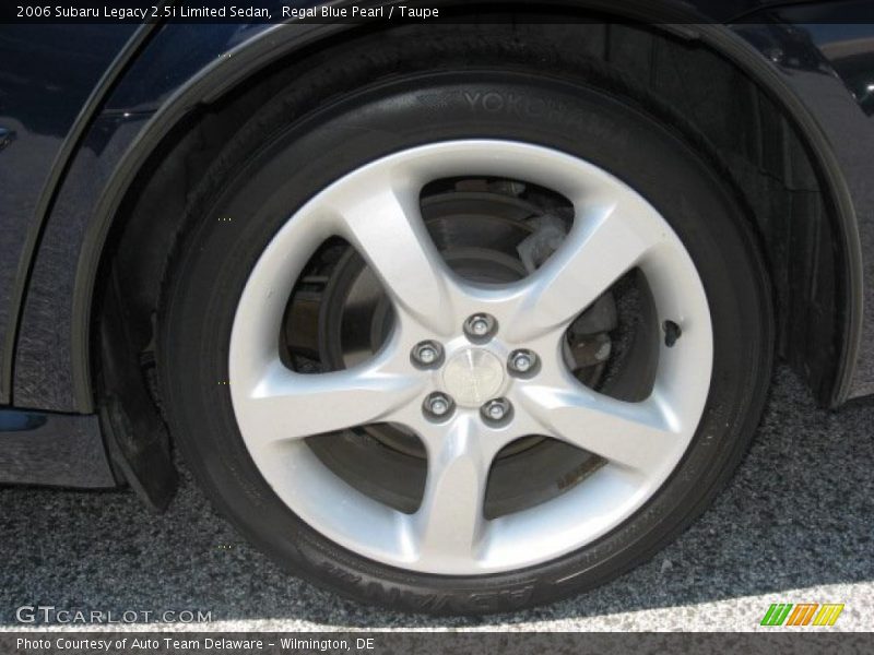 Regal Blue Pearl / Taupe 2006 Subaru Legacy 2.5i Limited Sedan